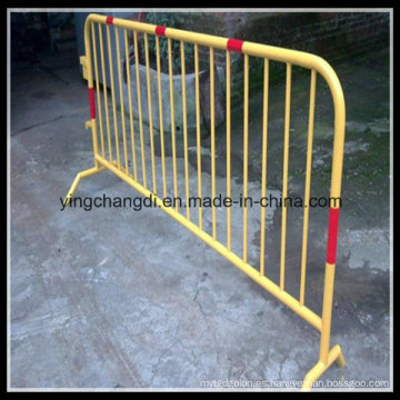 Barrera de aluminio galvanizada sumergida caliente del control de muchedumbre del metal del concierto en venta